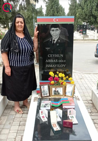 Şəhid anası vəfat etdi - Foto