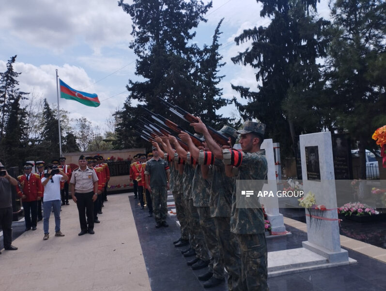 32 il sonra Daşaltıda nəşi tapılan şəhid Salyanda dəfn edilib - FOTO