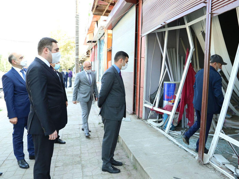 Ermənistanın təxribatı nəticəsində Füzuli, Beyləqan və Ağcabədidən olan sahibkarlara xeyli ziyan dəyib - FOTO