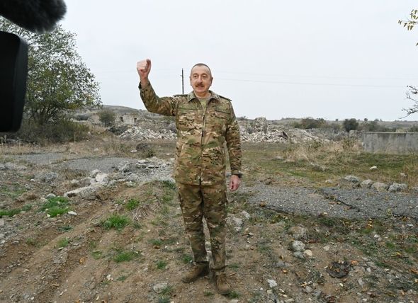 İlham Əliyev və Mehriban Əliyeva Füzuli, Cəbrayıl və Xudafərində - FOTO