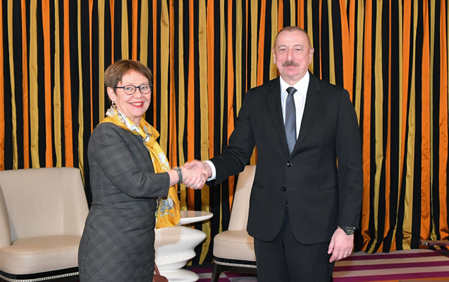 İlham Əliyev Münxendə daha bir görüş keçirdi