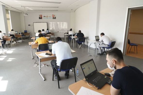 "Yüksəliş" müsabiqəsinin əyani mərhələsinin imtahanları keçirilib - FOTO