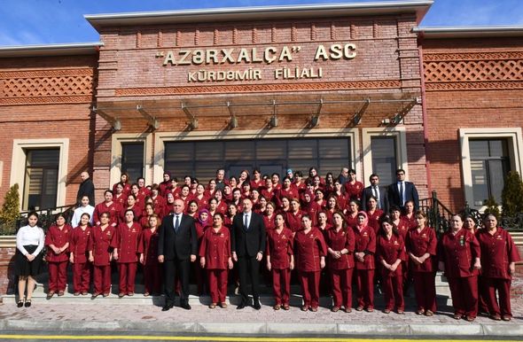 "Azərxalça" ASC-nin Kürdəmir filialının açılışı oldu - YENİLƏNİB+FOTO