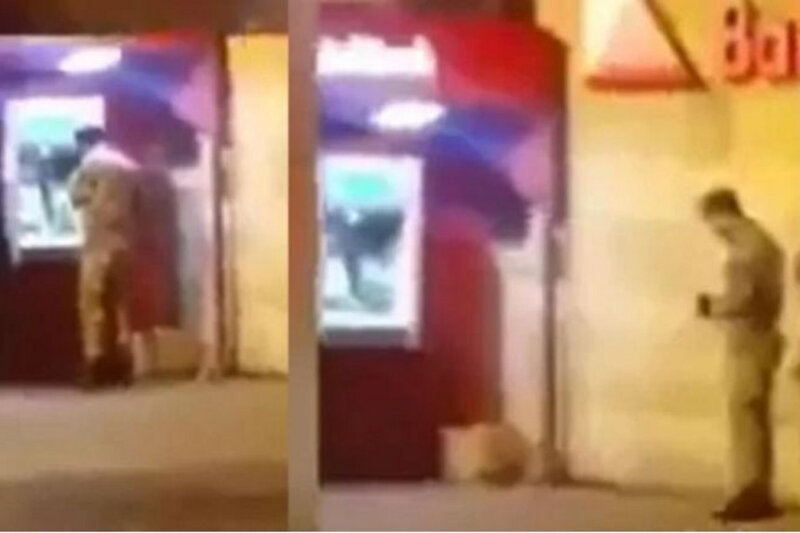 Hərbi geyimdə, özünü qazi kimi göstərib insanları aldadan şəxs saxlanıldı - FOTO