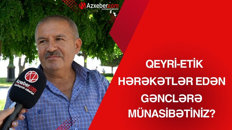 Küçədə, parkda qucaqlaşan gənclərə münasibətiniz necədir? - Şəhərdə sorğu