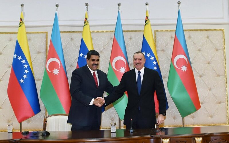 Nikolas Maduro İlham Əliyevi seçkilərdə qələbəsi münasibətilə təbrik edib