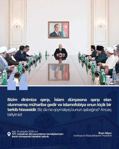 İlham Əliyev dini liderlərə nə dedi? - Əsas mesajlar