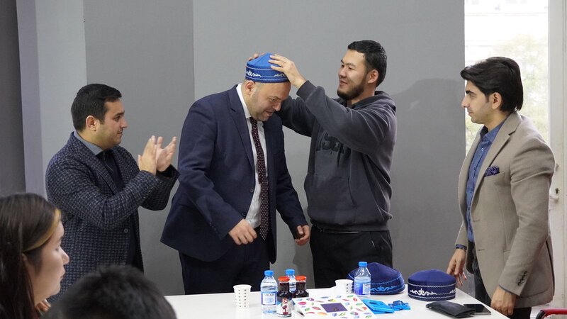 Qazaxıstandan gələn nümayəndə heyəti 'Azxeber Media'nı ziyarət etdi - FOTOLAR