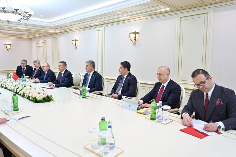 Sahibə Qafarova Fuad Oktayla görüşüb - FOTOLAR