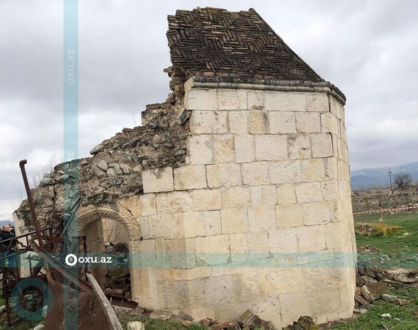Qarabağ xanlarının, Natavanın dağıdılmış məqbərələri - FOTOLAR