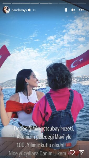 Hande Erçel sevgilisi ilə - FOTOLAR