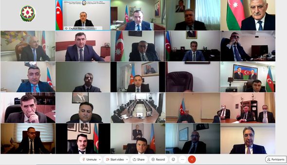XİN rəhbərliyi ilə diplomatik nümayəndəliklərimiz arasında müşavirə keçirilib - FOTO