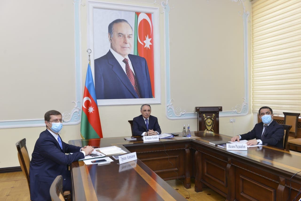 Şanxay Əməkdaşlıq Təşkilatına üzv dövlətlərin Baş prokurorlarının onlayn iclası keçirilib - FOTO