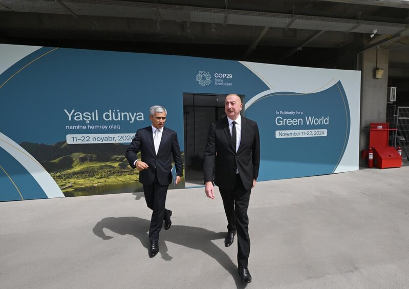 Prezident Bakı Olimpiya Stadionunda - FOTOLAR