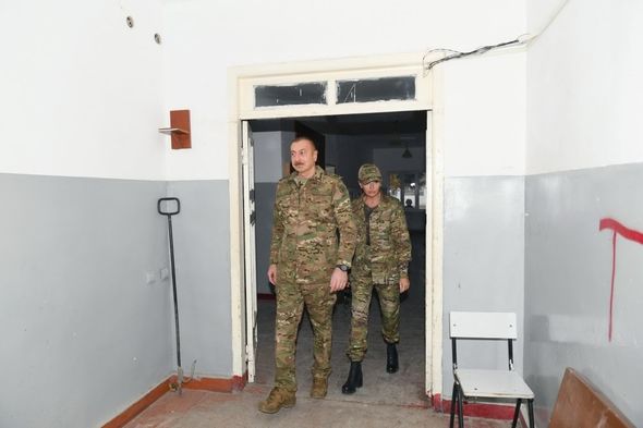 İlham Əliyev və Mehriban Əliyeva Füzuli, Cəbrayıl və Xudafərində - FOTO