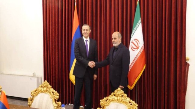 Ermənistan və İran Təhlükəsizlik Şurası katibləri görüşüb - FOTO