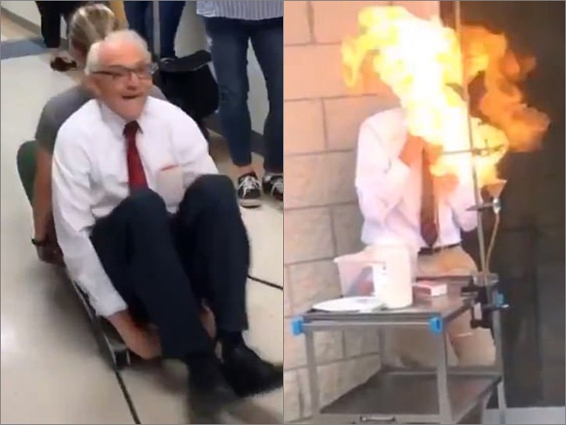 "Dəlisov professor" bütün təcrübələri öz üzərində keçir - VİDEO