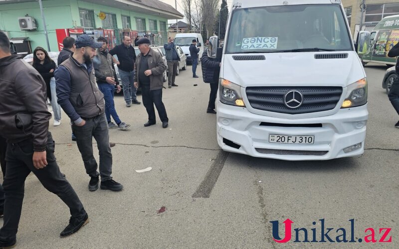 Tovuzda mikroavtobus 10 yaşlı oğlanı vurdu