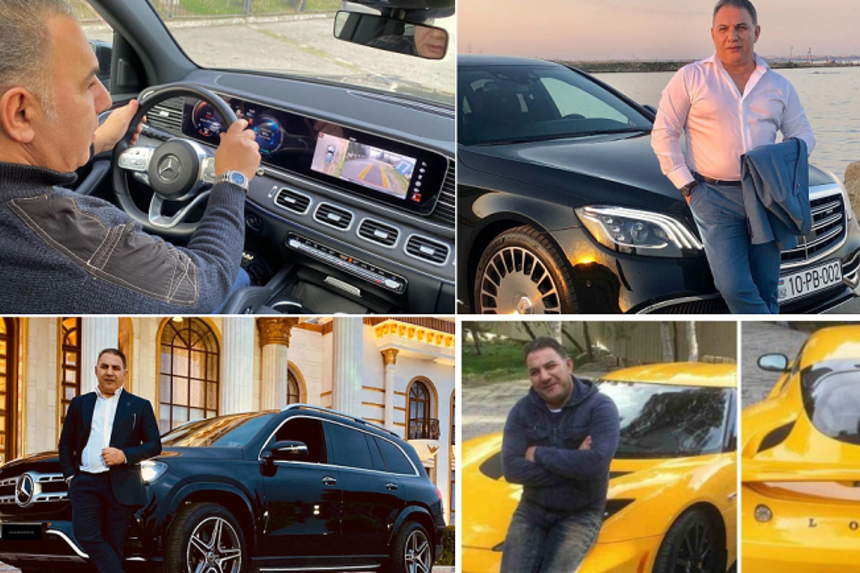 Ədalət Şükürovun dəbdəbəli həyat tərzi, avtomobil kolleksiyası, bahalı nömrələri - FOTO