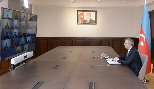 Samir Nuriyev: "Qarabağda yenidənqurma işləri ilə bağlı mühüm istiqamətlər müəyyənləşdirilib" - FOTO 