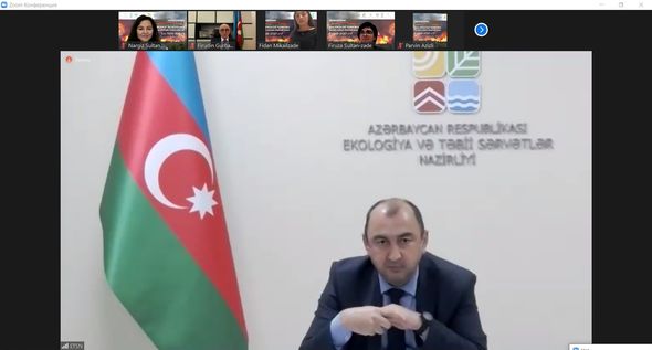 Leyla Əliyevanın Ermənistanın Azərbaycana qarşı ekoloji terroru barədə dəyirmi masa keçirilib - FOTO