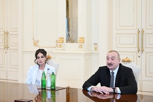 Prezident İlham Əliyev Moskvanın və Bütün Rusiyanın Patriarxı Kirill ilə görüşüb - FOTOLAR