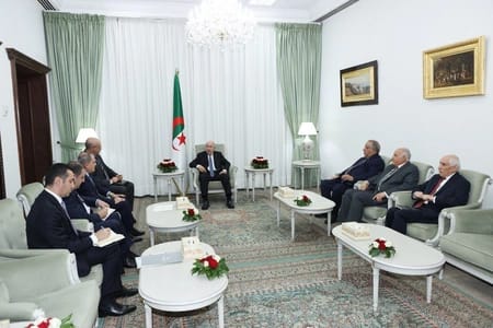Ceyhun Bayramov Əlcəzair Prezidenti ilə görüşüb