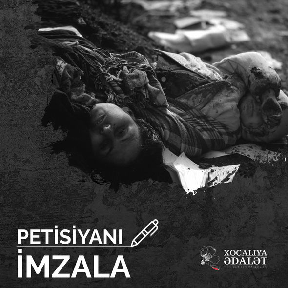 "Xocalıya ədalət" kampaniyası yeni petisiya yayıb