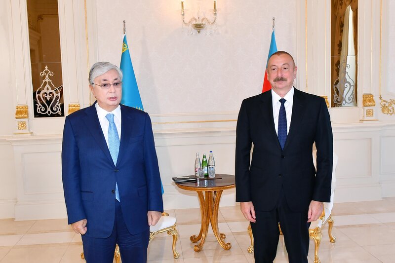 İlham Əliyev Qazaxıstanın 