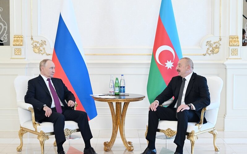 Azərbaycan Prezidenti Vladimir Putini təbrik etdi