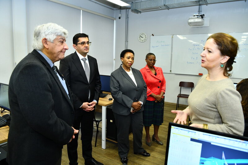 Cənubi Afrika Respublikasının Ali Təhsil və Təlim Nazirliyinin nümayəndə heyəti ADNSU-da - FOTOLAR