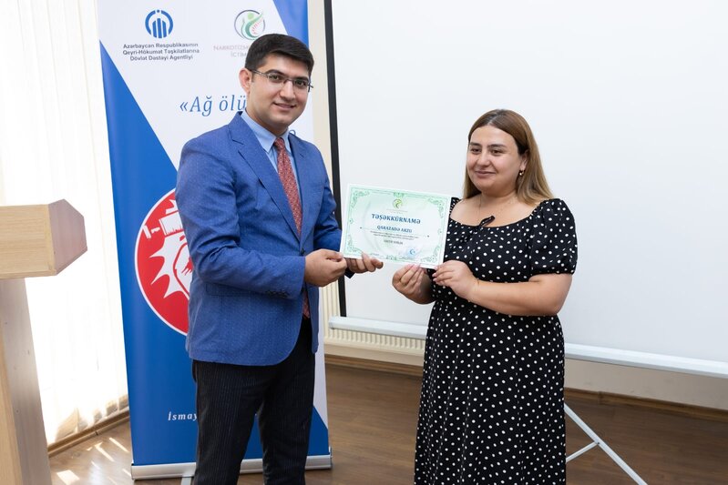 Xəzər rayonunda 'Ağ ölümlə mübarizə' layihəsi təqdim edildi - FOTO