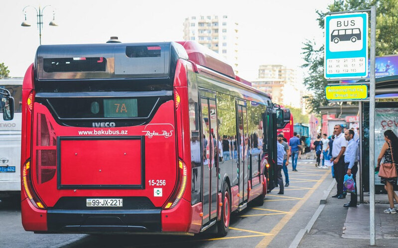 Bakıda 2 marşrut xəttinin hərəkət sxemi dəyişdi