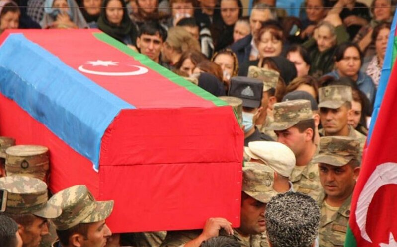 Şəhid Nihat Verdiyev Gəncədə dəfn olunub
