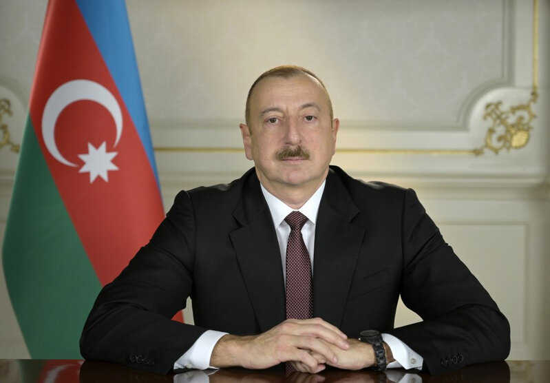 İlham Əliyev Volodimir Zelenskiyə məktub ünvanladı