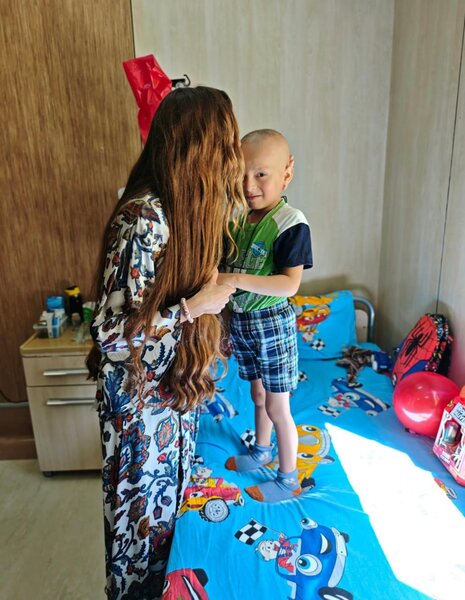 Leyla və Arzu Əliyevalar Milli Onkologiya Mərkəzində - FOTOLAR