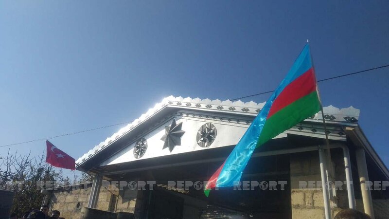 Şəhid Elmin Əlizadənin nəşi ailəsinə təhvil verildi - FOTOLAR