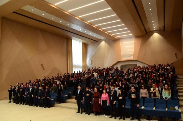Tələbə gənclər təşkilatlarının fəalları ilə görüş təşkil edilib - FOTO
