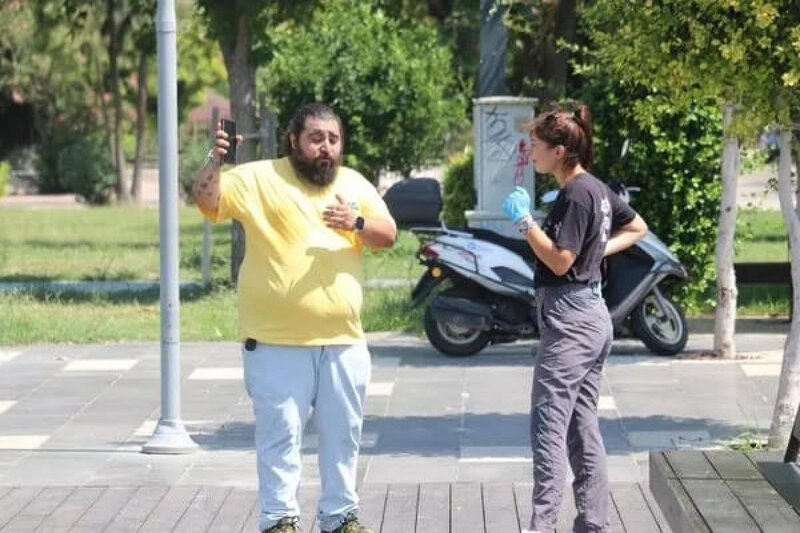 Əri ilə mübahisə edən qadın özünü çaya atdı - FOTOLAR