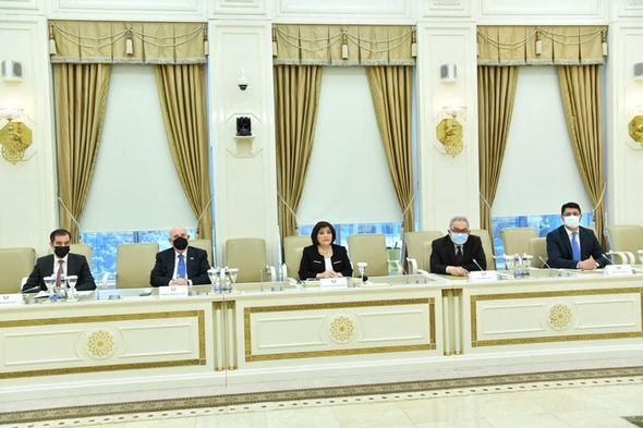 Sahibə Qafarova BMT Baş Assambleyasının Prezidenti ilə görüşüb - FOTO