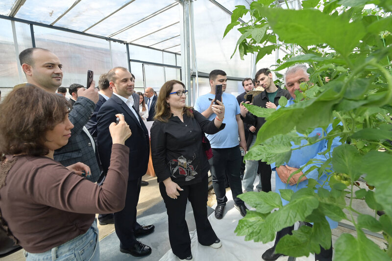 Lənkəran Dövlət Peşə Təhsil Mərkəzinə infotur təşkil olunub - FOTOLAR