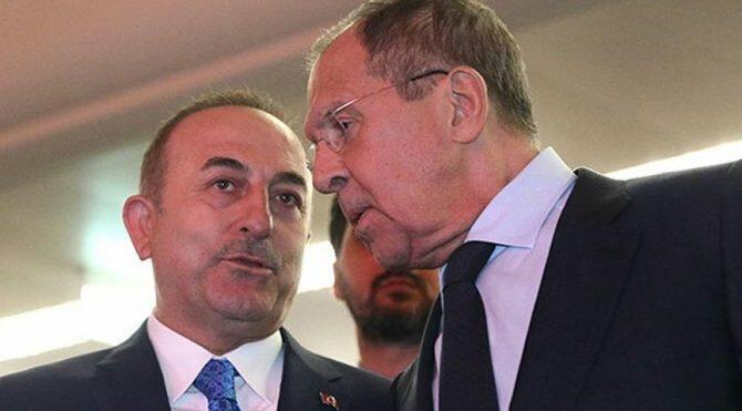 Lavrov və Çavuşoğlu cəbhədəki vəziyyəti müzakirə etdi