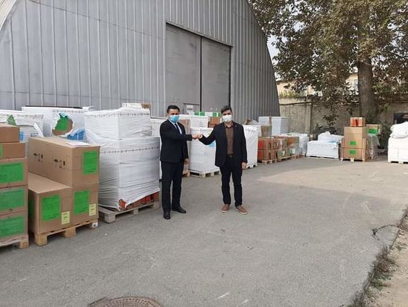 Qırmızı Xaç Komitəsi TƏBİB-ə döyüş yaralıları üçün tibbi yardım dəsti ianə edib - FOTO