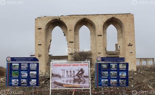 Ağdamın mədəniyyət incisindən geriyə qalanlar - FOTO