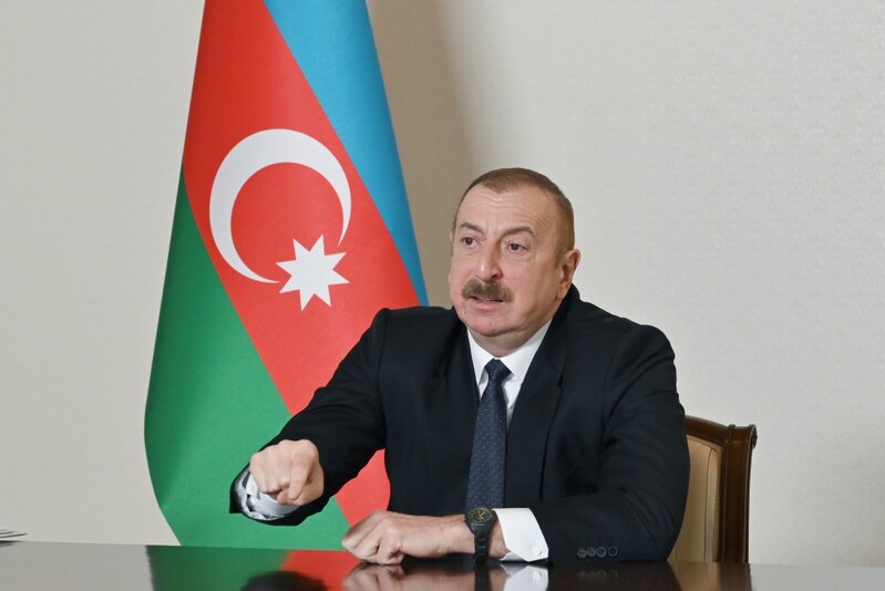 İlham Əliyev: "Yüzlərlə, bəlkə də minə qədər işğalçı Şuşa döyüşlərində məhv edildi" - VİDEO