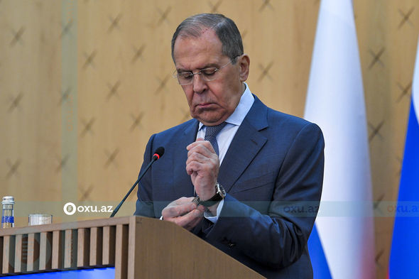 Bayramov-Lavrov mətbuat konfransı Oxu.Az-ın obyektivində - FOTOREPORTAJ