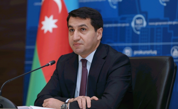 Hikmət Hacıyev: 'Zabuxda işğaldan sonra qanunsuz məskunlaşma aparılıb