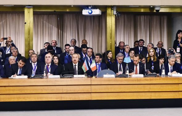 Romada Azərbaycan-İtaliya biznes forumu keçirilib - YENİLƏNİB + FOTO/VİDEO