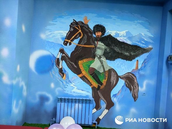 Uşaq oyun mərkəzi Kadırovun qeyri-adi istəyini yerinə yetirdi – FOTO/VİDEO