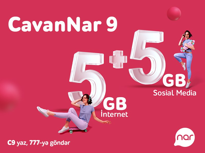 Sosial şəbəkələr üçün sərfəli mobil internet